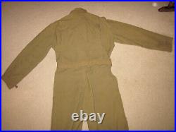 Rare Genuine vintage WWII US Army Air Forces A-4 flight suit size 42