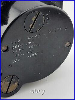 Rare Original WW2 Air Force US Army A-11 Waltham 8 Day Cockpit Clock. Running