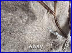 Rare Original WW2 US Army Air Force Type B-7 Shearling Parka Jacket Damage AS-IS