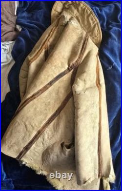 Rare Original WW2 US Army Air Force Type B-7 Shearling Parka Jacket Damage AS-IS Rare Original WW2 US Army Air Force Type B-7 Shearling Parka Jacket Damage AS-IS