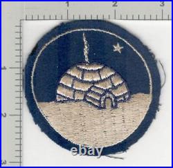 Rare WW 2 US Army Air Force & Canadian Army Exercise Eskimo Patch Inv# K3532