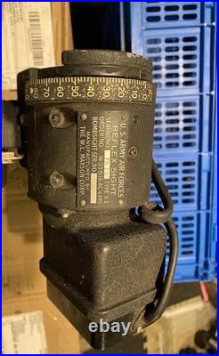 Rare WWII US Army Air Forces M-9B Bombsight M9 Norden & Type X-1 Reflex Sight