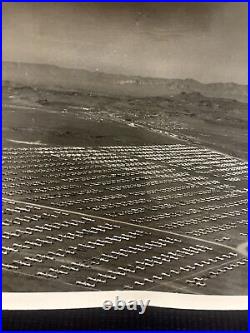 Rare original Photos WW2 B-17 Army Air Force boneyard at Kingman Az. Fdb1