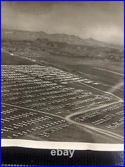 Rare original Photos WW2 B-17 Army Air Force boneyard at Kingman Az. Fdb1