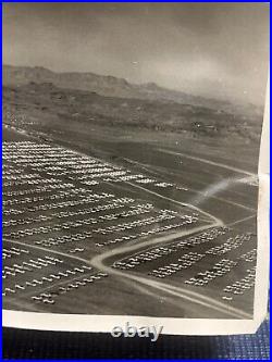 Rare original Photos WW2 B-17 Army Air Force boneyard at Kingman Az. Fdb1