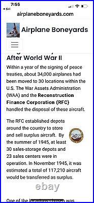 Rare original Photos WW2 B-17 Army Air Force boneyard at Kingman Az. Fdb1