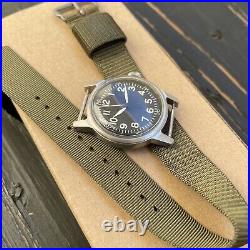 Re-Cased Elgin A-11 AF43 US Military Issue WW2 Army Airforce Hack Windup Pilot