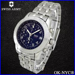 SWISS ARMY F/A-18 AIR FORCE Automatic Chronograph Watch Sapphire 330 Feet 40 mm