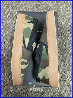 Saint Laurent Venice Slip On Size 43 10 US Camouflage Khaki Low Top Sneaker New