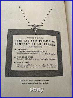 South Plains Army Air Field 1943 Air Force Training Yearbook Class of 43F/G WWII