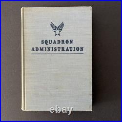 Squadron Administration Book 1953 US Air Force with Owners Signature
