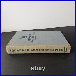 Squadron Administration Book 1953 US Air Force with Owners Signature