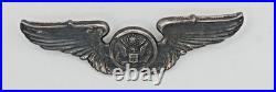 Sterling silver WWII US ARMY/AIR FORCE AIR CREW WINGS
