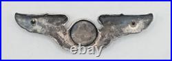 Sterling silver WWII US ARMY/AIR FORCE AIR CREW WINGS