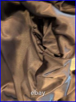 Type A-2 Air Force US Army DWG 30-1415 Brown Leather Jacket Mens L Cockpit USA