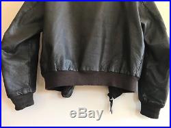 Type a-2 leather flight jacket US Army Air Force 42 L vtg bomber