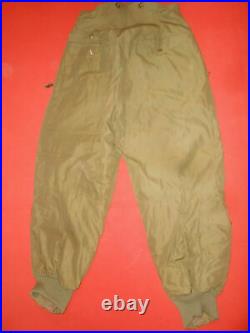 U. S. ARMY U. S. AIR FORCE Type A-11A Flying Trousers Flight Pants WWII