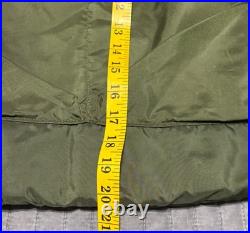 U. S. Air Force Army Flyers Helmet Bag Green Nylon Flight Crew Patches Military