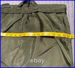 U. S. Air Force Army Flyers Helmet Bag Green Nylon Flight Crew Patches Military