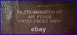 U. S. Army Air Forces Pilot's Zippered Navigation Case