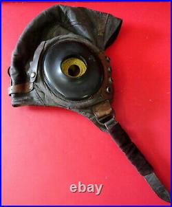 U. S. Army Air Forces Pilots Type A-11 Leather Flying Helmet