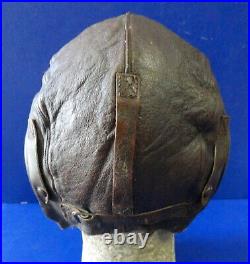 U. S. Army Air Forces Pilots Type A-11 Leather Flying Helmet-size Large