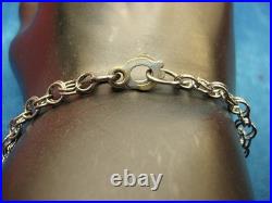 U. S. Army Airforce Aerial Gunner Wings Converted To Bracelet Sterling Silver
