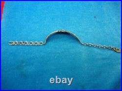 U. S. Army Airforce Aerial Gunner Wings Converted To Bracelet Sterling Silver