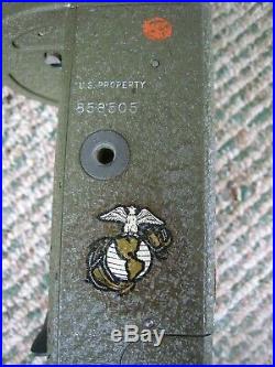 U. S. M. C. 16mm Gun Camera, LENS, WWII USAF Army Air Force. 2 MAGAZINES