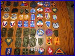 U. S. Military Patch Army ROTC NAVY Air Force Embroidered lot 95 Patches Alaska