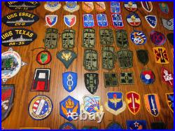 U. S. Military Patch Army ROTC NAVY Air Force Embroidered lot 95 Patches Alaska