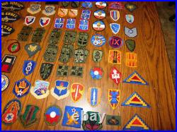 U. S. Military Patch Army ROTC NAVY Air Force Embroidered lot 95 Patches Alaska