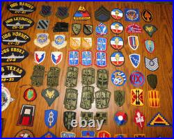 U. S. Military Patch Army ROTC NAVY Air Force Embroidered lot 95 Patches Alaska