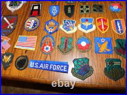 U. S. Military Patch Army ROTC NAVY Air Force Embroidered lot 95 Patches Alaska