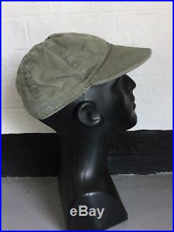 US AAF HBT Cap WW2 Army Air Force Cap A3 WW2 Mechanic's Cap Wearable 22.5 Size