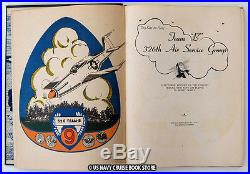 US ARMY AIR FORCES 326th AIR SERVICE GROUP TEAM B 1943-1945 WW II HISTORY