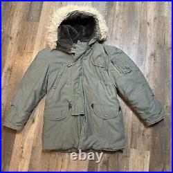 US ARMY US AIR FORCE N-3B PARKA 8415-00-376-1661 size XS Extra Small