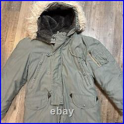 US ARMY US AIR FORCE N-3B PARKA 8415-00-376-1661 size XS Extra Small