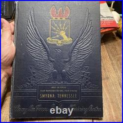 US ARMY WWII AIR FORCE 1942 Yearbook Military Training Tennessee Pilot SCHOOL