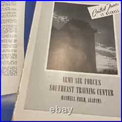 US ARMY WWII AIR FORCE 1942 Yearbook Military Training Tennessee Pilot SCHOOL