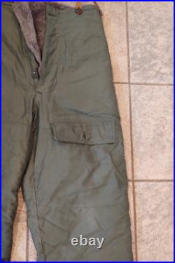 US Air Force Army A-10 Winter Wool Flying Trousers Original Police Braces ExCond