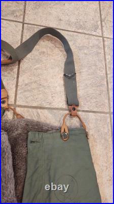 US Air Force Army A-10 Winter Wool Flying Trousers Original Police Braces ExCond