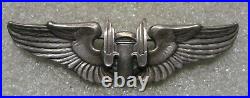 /US Army Air Force Aerial Gunner Wings, Badge, ww2, sterling