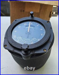 US Army Air Force Bendix Indicator GYRO FLUX GATE COMPASS MASTER 12005-1A-1