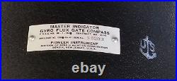 US Army Air Force Bendix Indicator GYRO FLUX GATE COMPASS MASTER 12005-1A-1