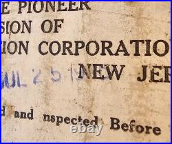 US Army Air Force Bendix Indicator GYRO FLUX GATE COMPASS MASTER 12005-1A-1