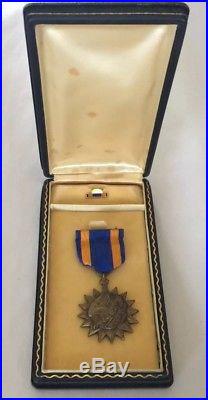 US Army Air Force Corps Engraved Air Medal Named T/Sgt Alexander Fisher A. C