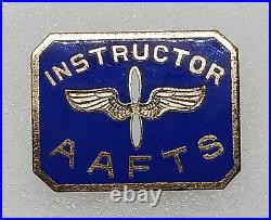 US Army Air Force Flight Instructor AAFTS Badge