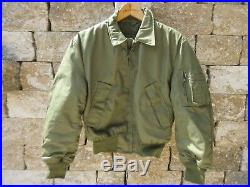 US Army Air Force Flight Jacket Cwu 36P USAF Vietnam Cold Weather 2
