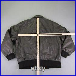 US Army Air Force Jacket Mens XL Leather Type A-2 Leather Bomber Pilot 8415 ^